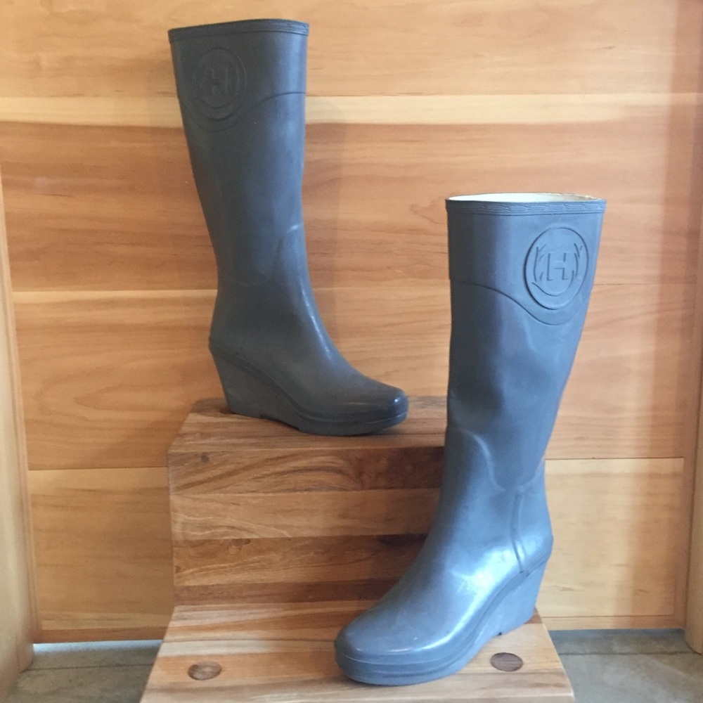 Hunter Wedge Rain Boots